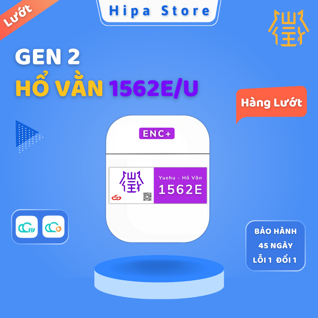 [ Hàng Lướt ] Tai Nghe Hổ Vằn A2 1562E/1562U ENC, Cảm Biến Hồng Ngoại - Kết Nối Đa Thiết Bị | Hipa S