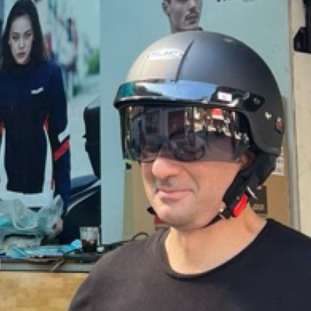 Mũ bảo hiểm 3/4 Xpeed IS-2V kính đen - Chính hãng HJC