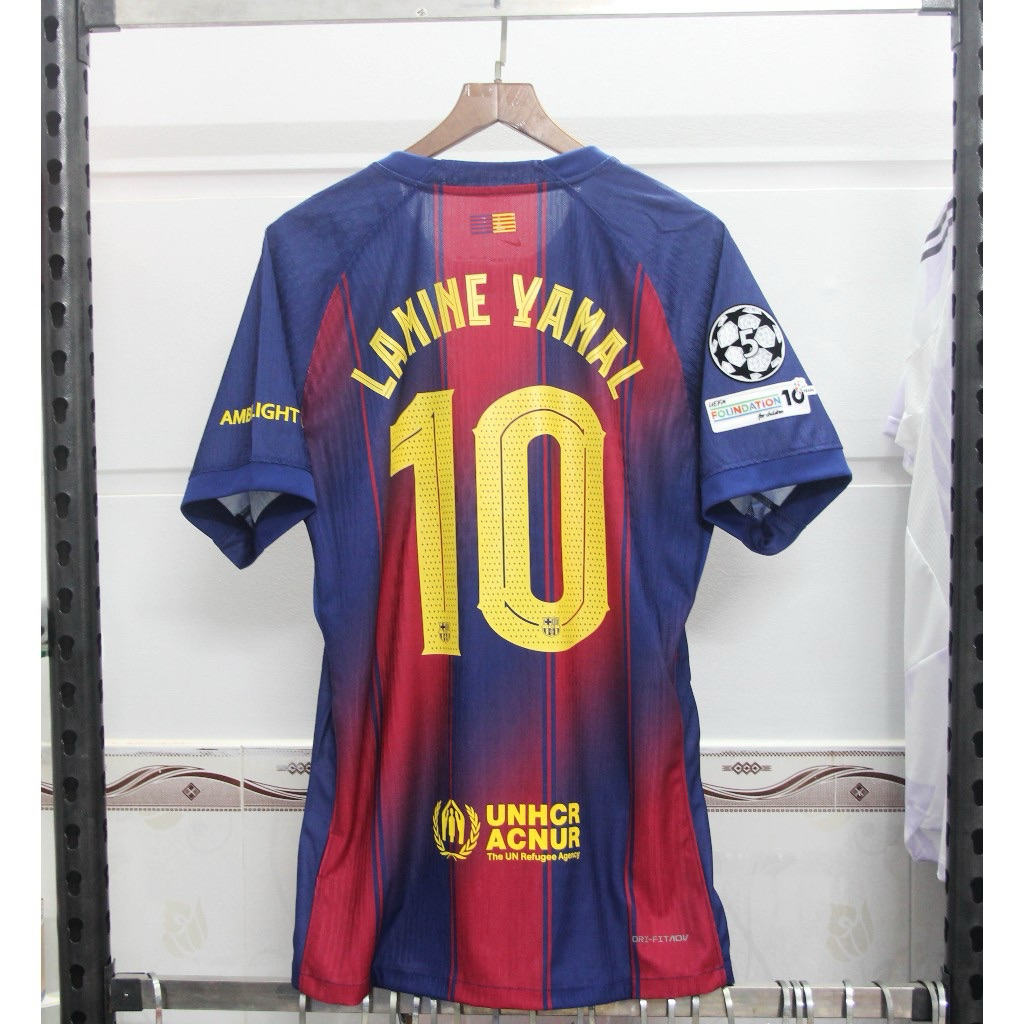 [bản player] áo Lamine Yamal Barca 2025 / 26 sân nhà