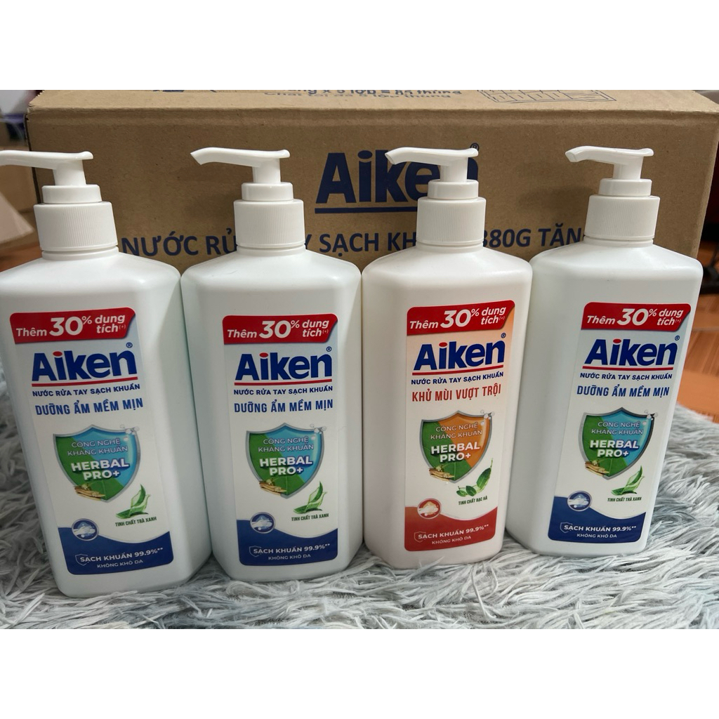 Nước Rửa Tay Aiken 495gram
