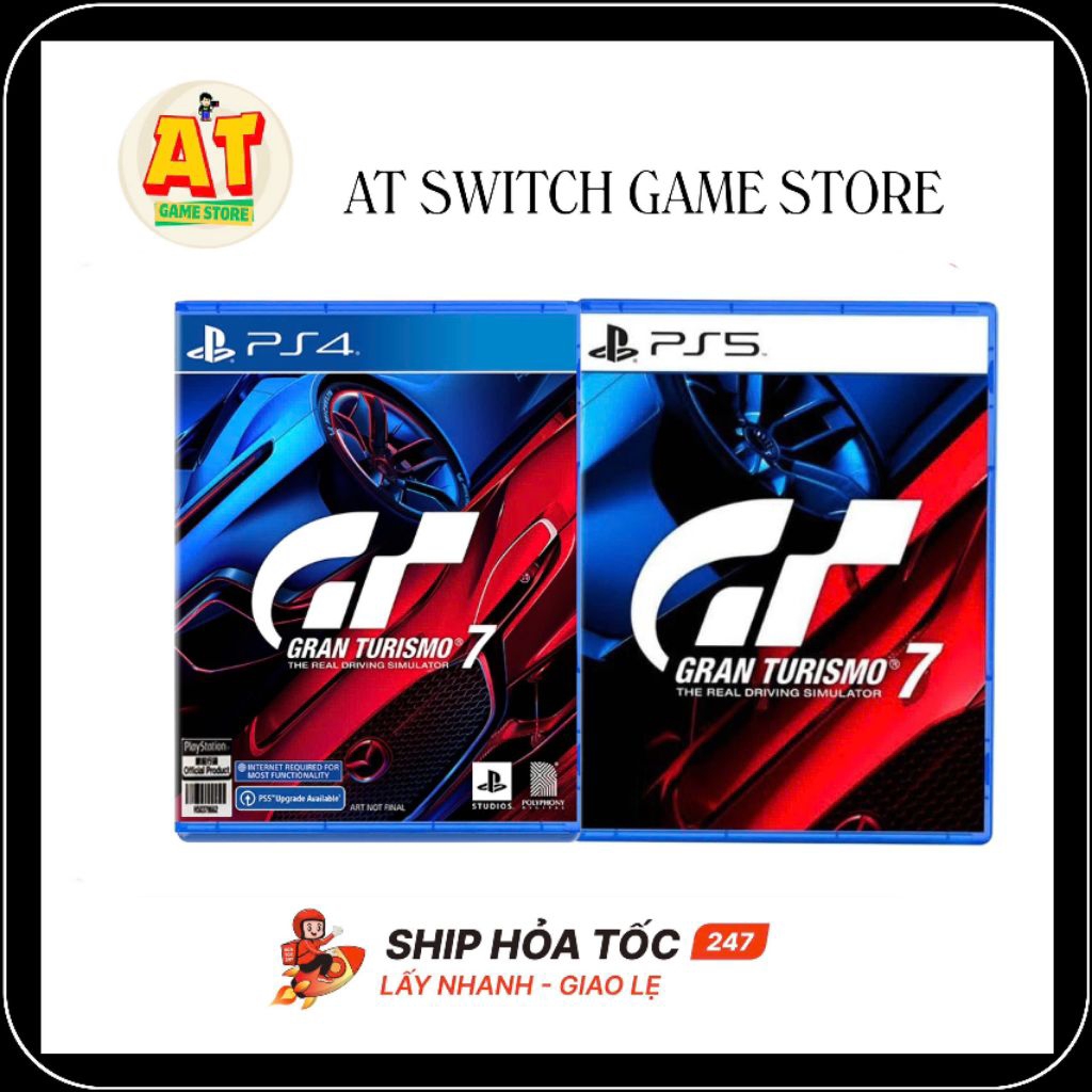 Đĩa chơi Game Gran Turismo 7 Ps4 / Ps5