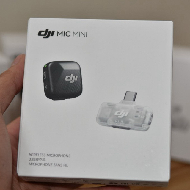 DJI Mic Mini Đen Combo 1TX 1RX ( 1Mic 1Thu ) - Chính Hãng