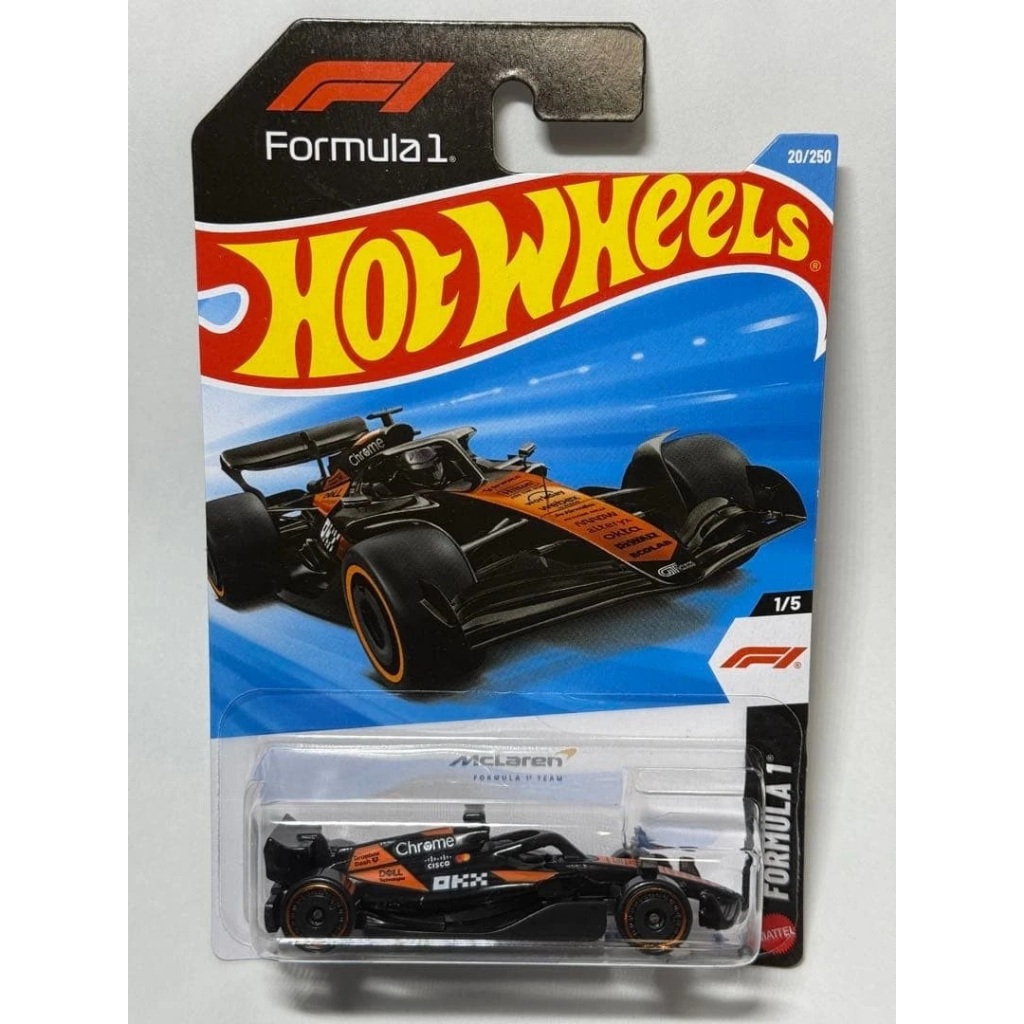 Hot Wheels McLaren Formula 1 Team - Basic  case B 2026