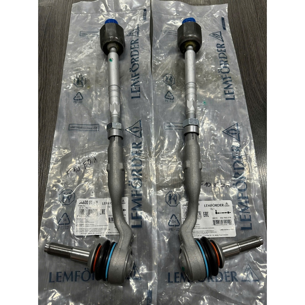 Rotuyn lái trong ngoài trái phải Lemforder cho BMW F10 F07 F01 F02 Mã 32106784716-32106784719