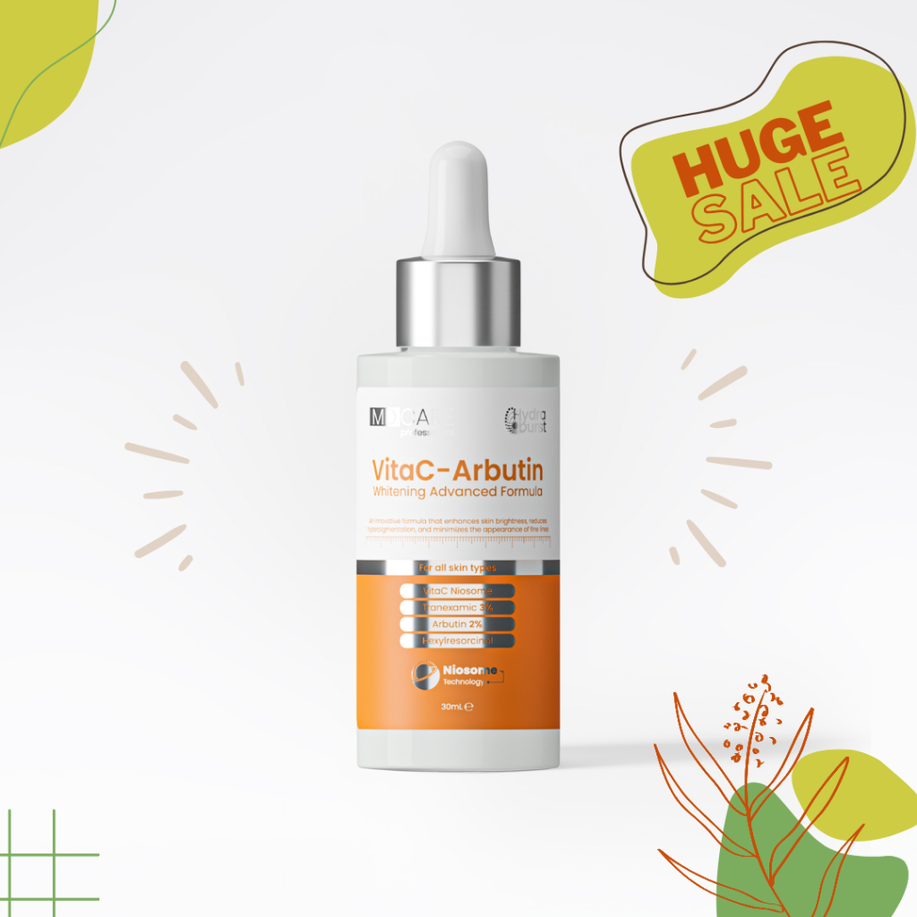 Serum MD Care VitaC-Arbutin Serum – Whitening Advanced Formula 30ml sáng da mờ thâm
