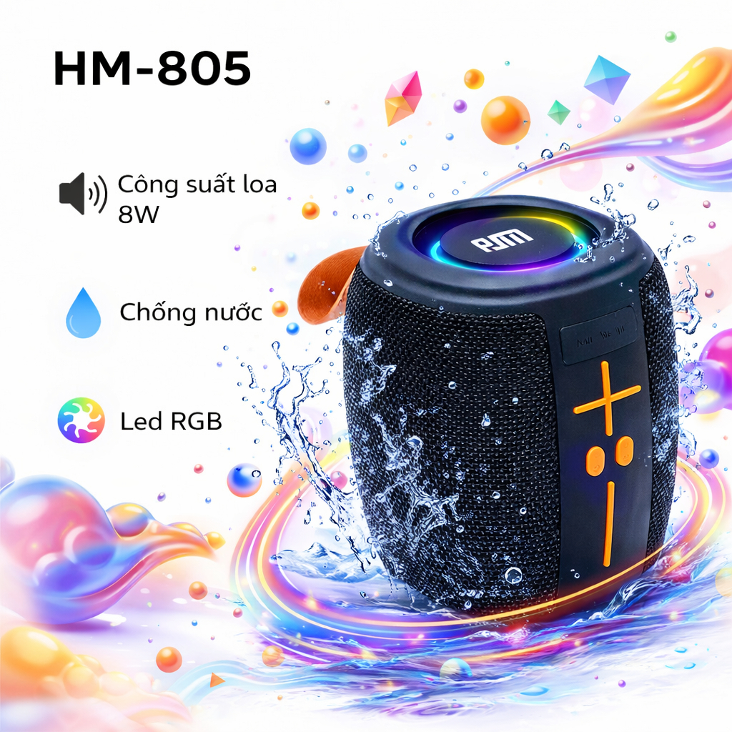 Loa Bluetooth Mini Không Dây Thiết Kế Nhỏ Gọn Sang Trọng Nghe Nhạc Hay Có Móc Treo Giá Rẻ