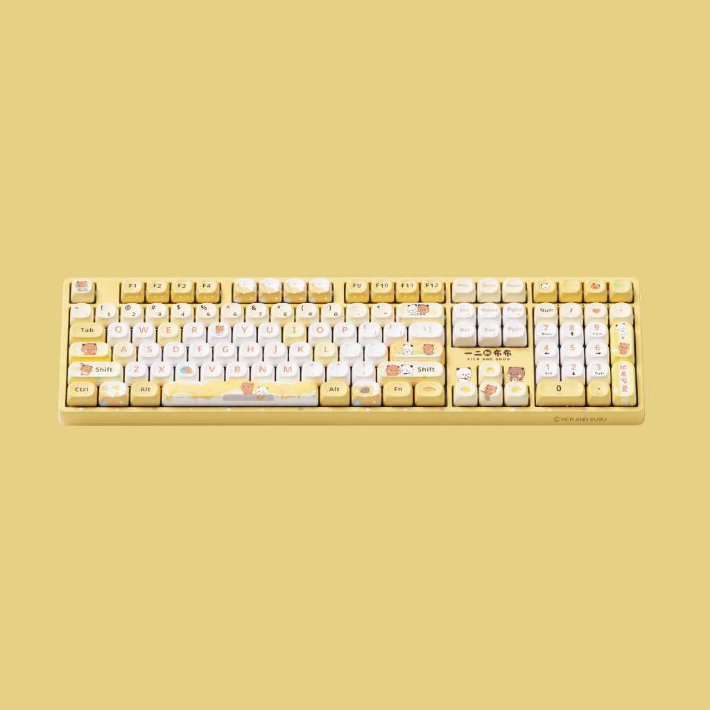 Bàn Phím Cơ Akko 5108B Plus – Yier and Bubu | 3 Modes | Layout Fullsize