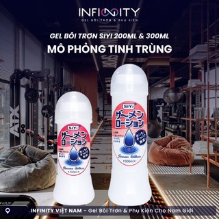 [Che Tên] Gel Bôi Trơn Mô Phỏng Tinh Trùng SIYI 200ml & 300ml Trắng Sữa Tự Nhiên Kéo Sợi