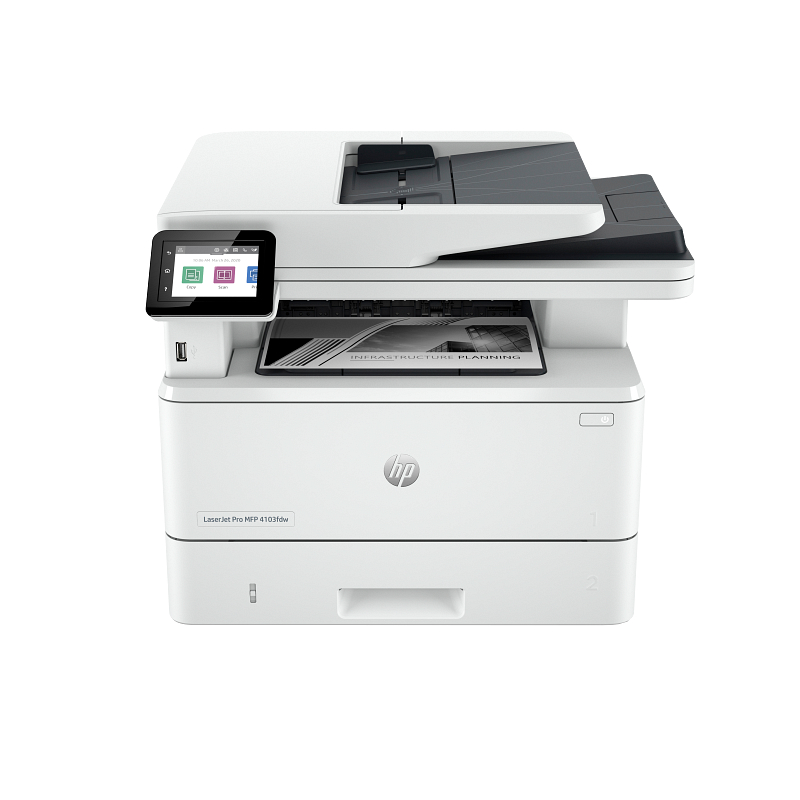 Máy in đa chức năng wifi HP LaserJet Pro MFP 4103fdw (2Z629A) - Bảo hành chính hãng 36 tháng HP