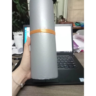 [ Hàng tặng không bán] Túi đóng đơn màu xám chất liệu poli xịn dai
