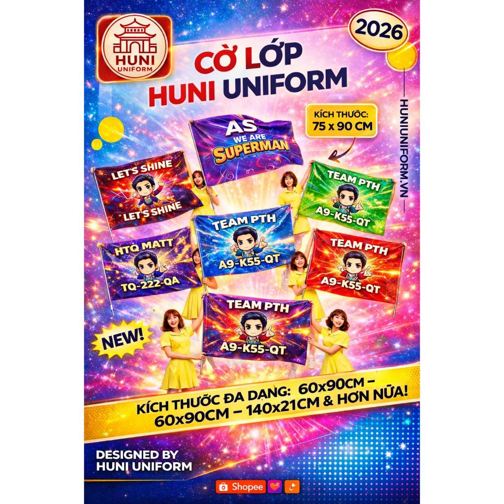 In cờ theo yêu cầu, in  cờ lớp, in cờ nhóm, in cờ câu lạc bộ, in cờ công ty theo yêu cầu