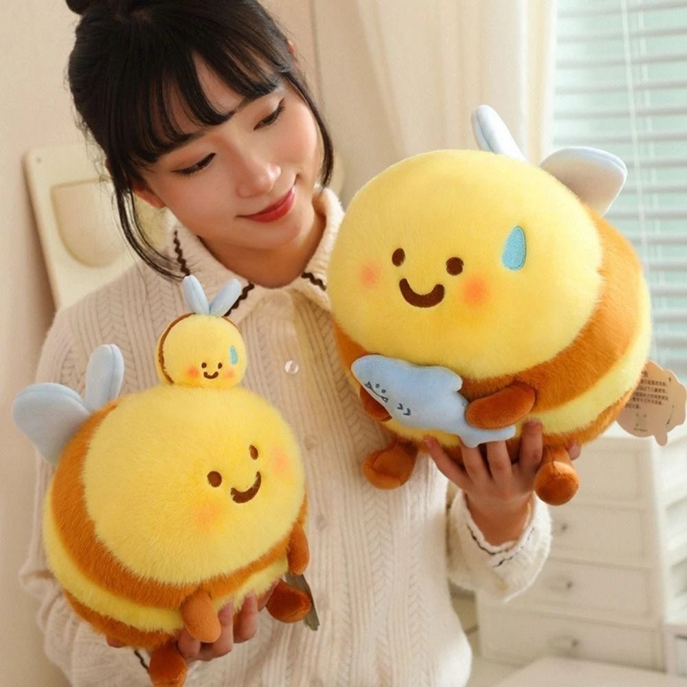 Gấu Bông Con Ong 20-25cm Dễ Thương Cho Bé Quà Tặng Sinh Nhật Cute