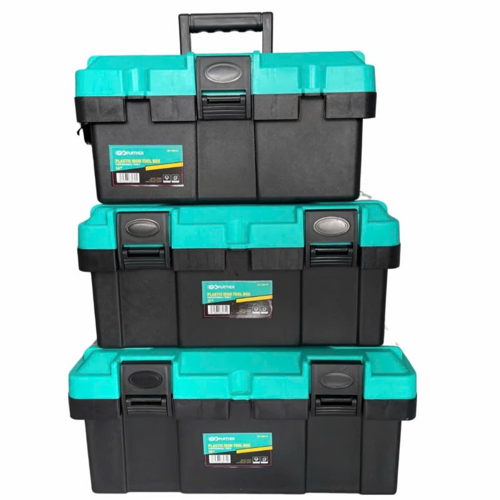 Gofuther Hộp Đựng Dụng Cụ Gofuther - Thùng PP Cứng, 3 Kích Thước: 14inch, 17inch, 19inch, 2 Tầng Tiệ