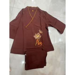 Nhật An Kate Lụa  # Quần Áo Đi Chùa