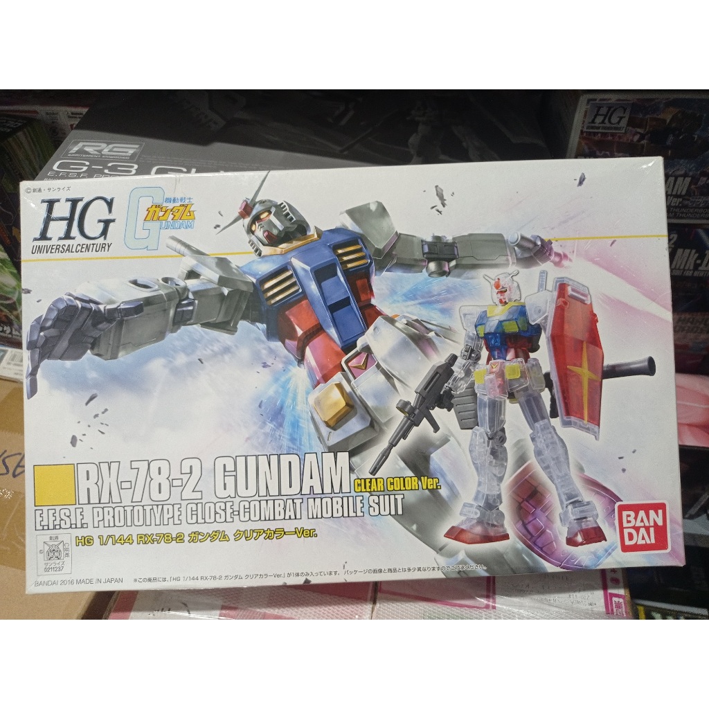 Mô hình Bandai HG RX-78-2 Gundam revive Clear color - đồ chơi