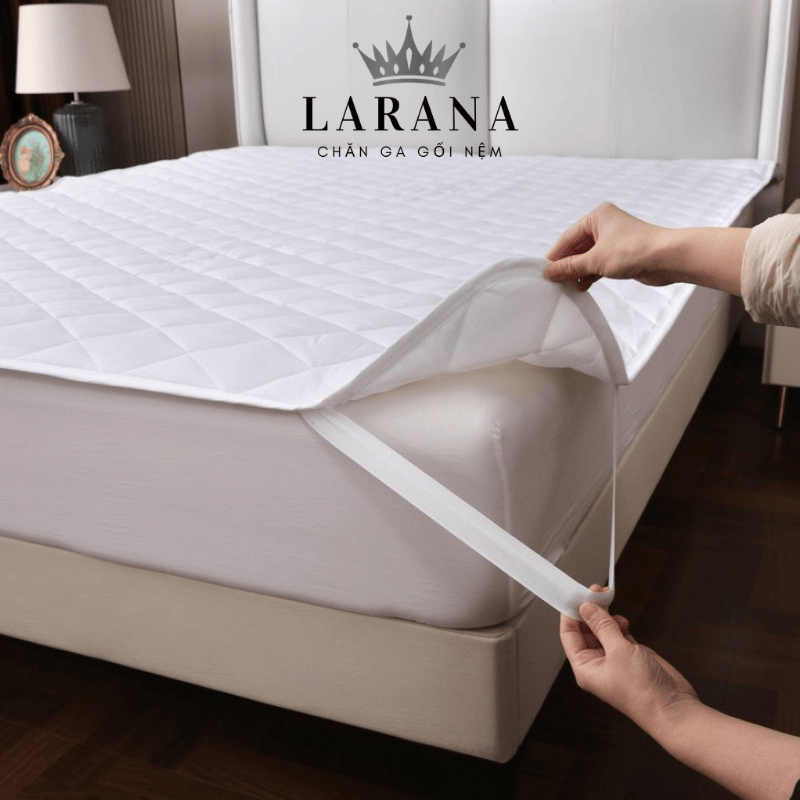 Tấm Bảo Vệ Nệm Chống Thấm Bề Mặt Polyester - Ngăn Ngừa Mọi Vết Bẩn - Bảo Vệ Tấm Nệm Luôn Khô Thoáng | BigBuy360 - bigbuy360.vn
