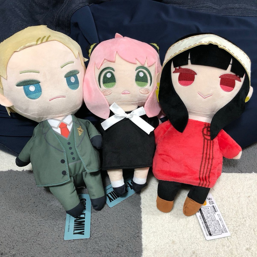 Gấu Bông SPY x FAMILY Anya Yor Loid 30cm Plush Mascot