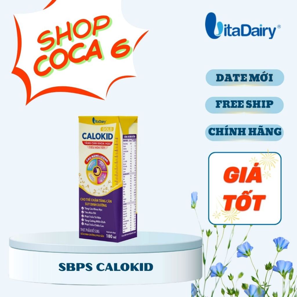 SUDD Calokid 110ml/180ml - Vitadairy - Hàng Chính Hãng