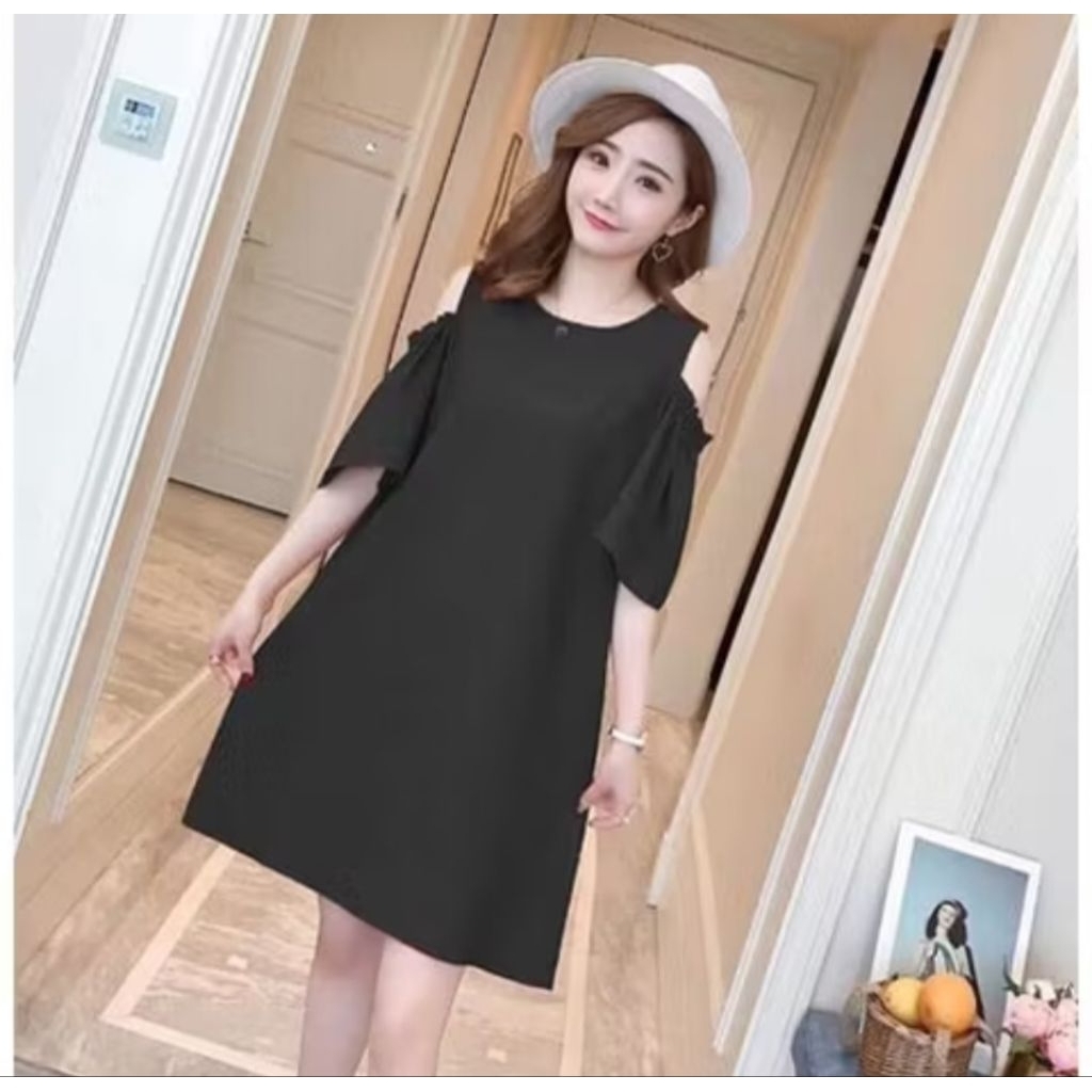 Váy suông, váy bầu, Váy hở vai bigsize 40kg-120kg