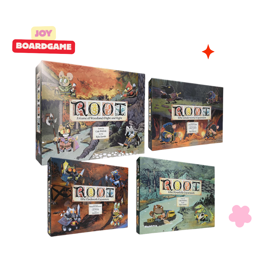 Board Game ROOT | Bộ trò chơi Root - Khu Rừng Hỗn Loạn (Gốc + mở rộng) - wargame chiến lược