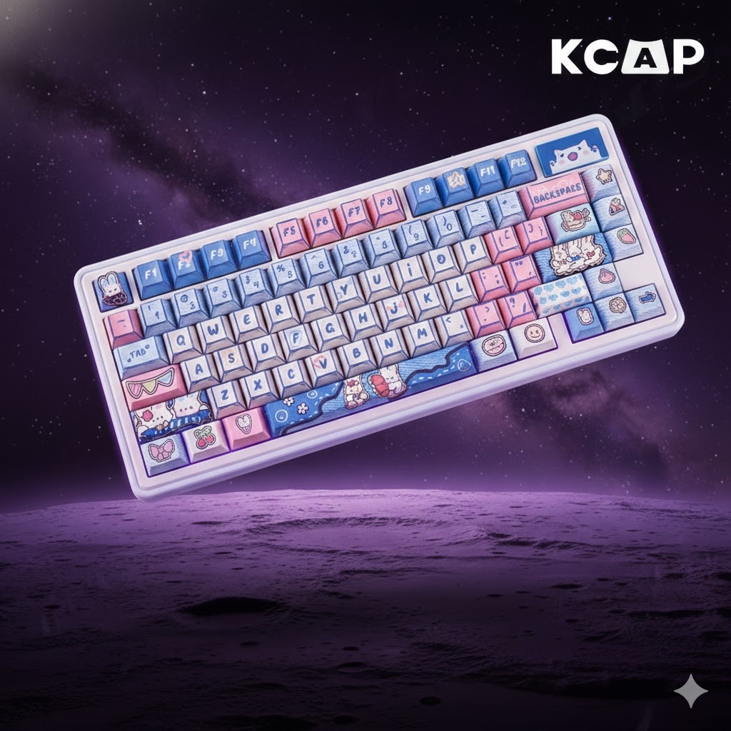 Keycap Cowboy Bunny – Phong Cách Dễ Thương PBT | KCAP - World of keycaps