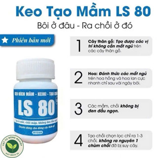 LS80 Keo Kích Mầm Keiki, Tạo Chồi – Dưỡng Chồi Mập, Siêu Ra Chồi, Không Đen Đầu Ngọn - Hủ 30g