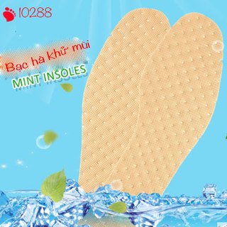 Lót Giày Bạc Hà Khử Mùi