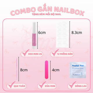 Nail Box mắt mèo ngắn Embi.nailbox E026