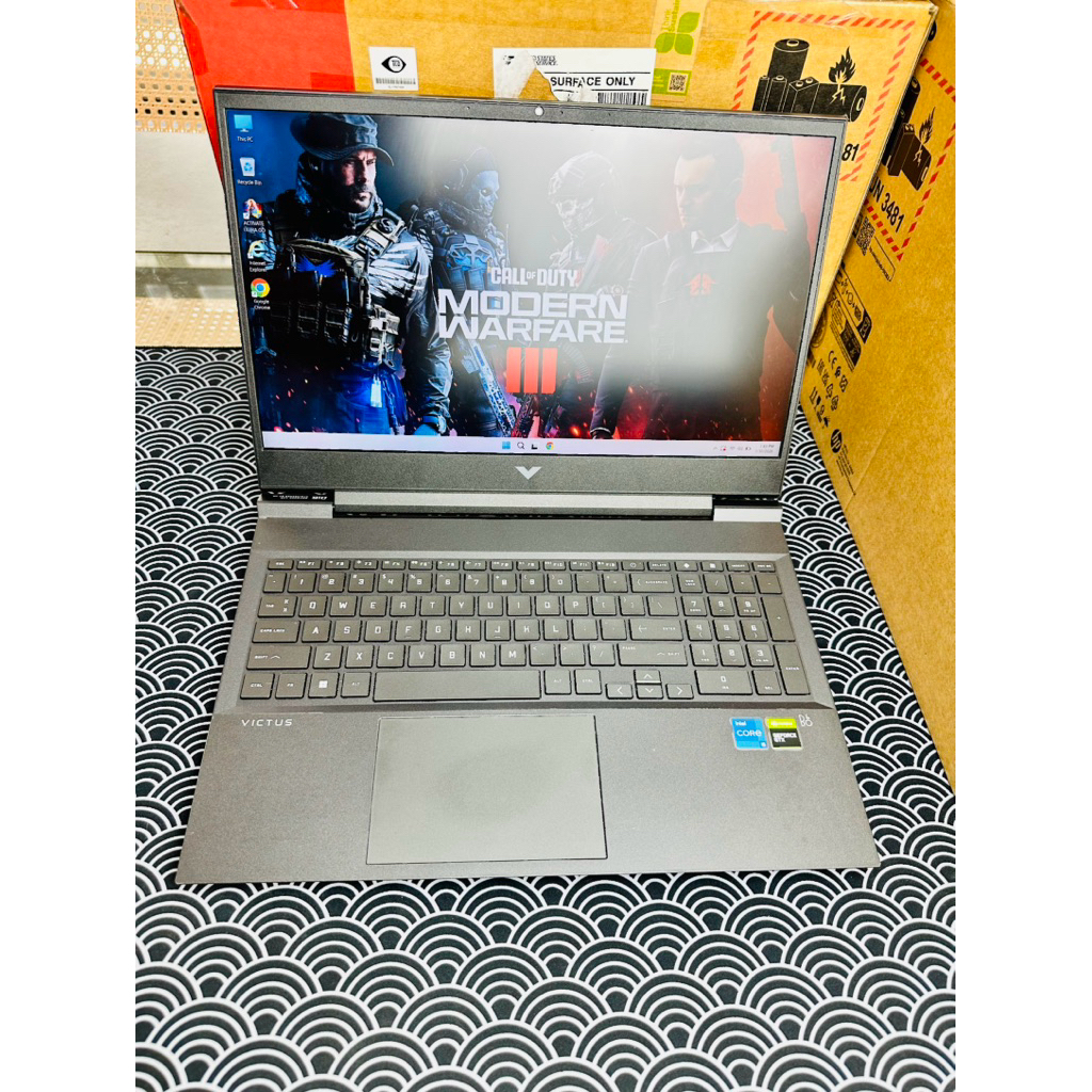 Laptop HP VICTUS 16-Gaming i5-11400H/8/512g vga 1650 4gb