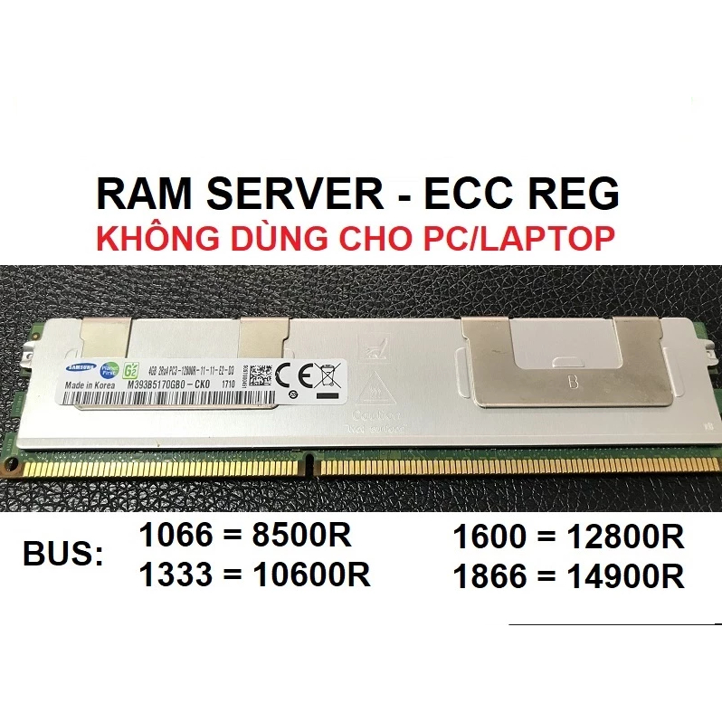 RAM máy chủ Hynix 4GB DDR3 ECC,Ram Server DDR3 4GB ECC REG
