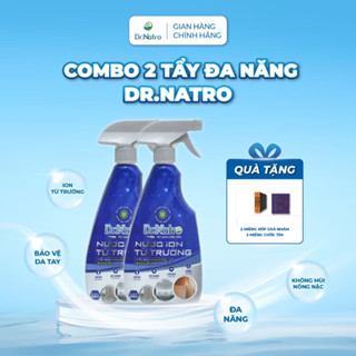 Combo 2 chai Nước tẩy rửa đa năng Dr.Natro 500ml Tẩy Sạch Mọi Vết Bẩn Trên Các Bề Mặt mua 2 tặng 4