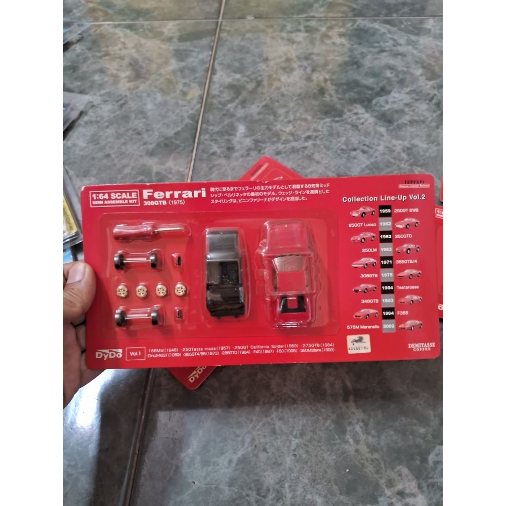 KYOSHO 1/64 - 1975 FERRARI 308GTB