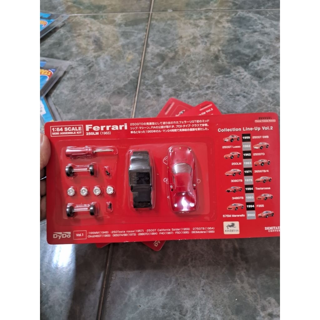 KYOSHO 1/64 - 1963 FERRARI 250LM