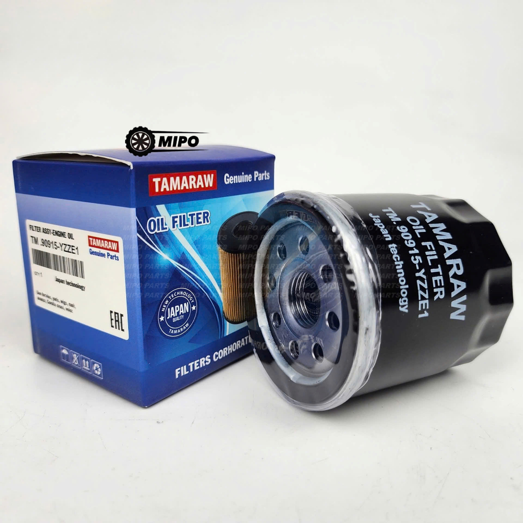 Lọc nhớt, lọc dầu xe Vios,Wigo,Yaris, Rush,Camry, Altis,Corolla Cross, Avanza,Veloz (Mã: 90915YZZE1)