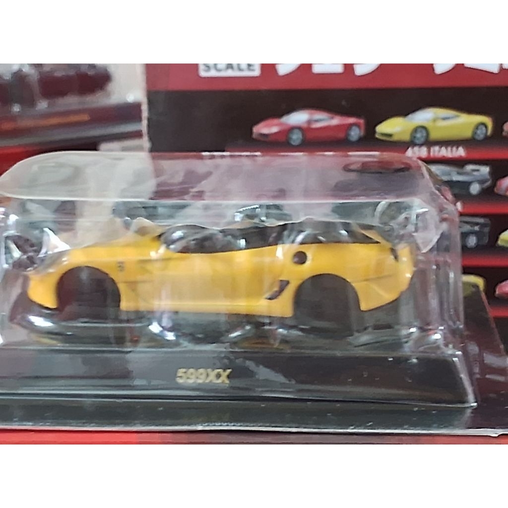 KYOSHO 1/64 - FERRARI 599XX MÀU VÀNG SERIES VIII