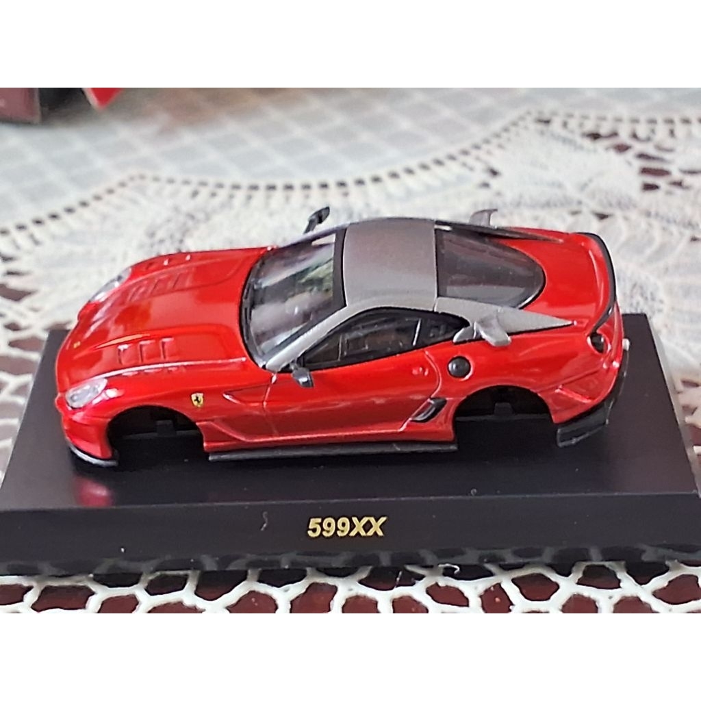KYOSHO 1/64 - FERRARI 599XX RED METALLIC SERIES VIII
