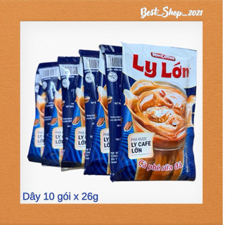 Cà phê sữa đá Ly Lớn MacCoffee (10 gói x 26G)