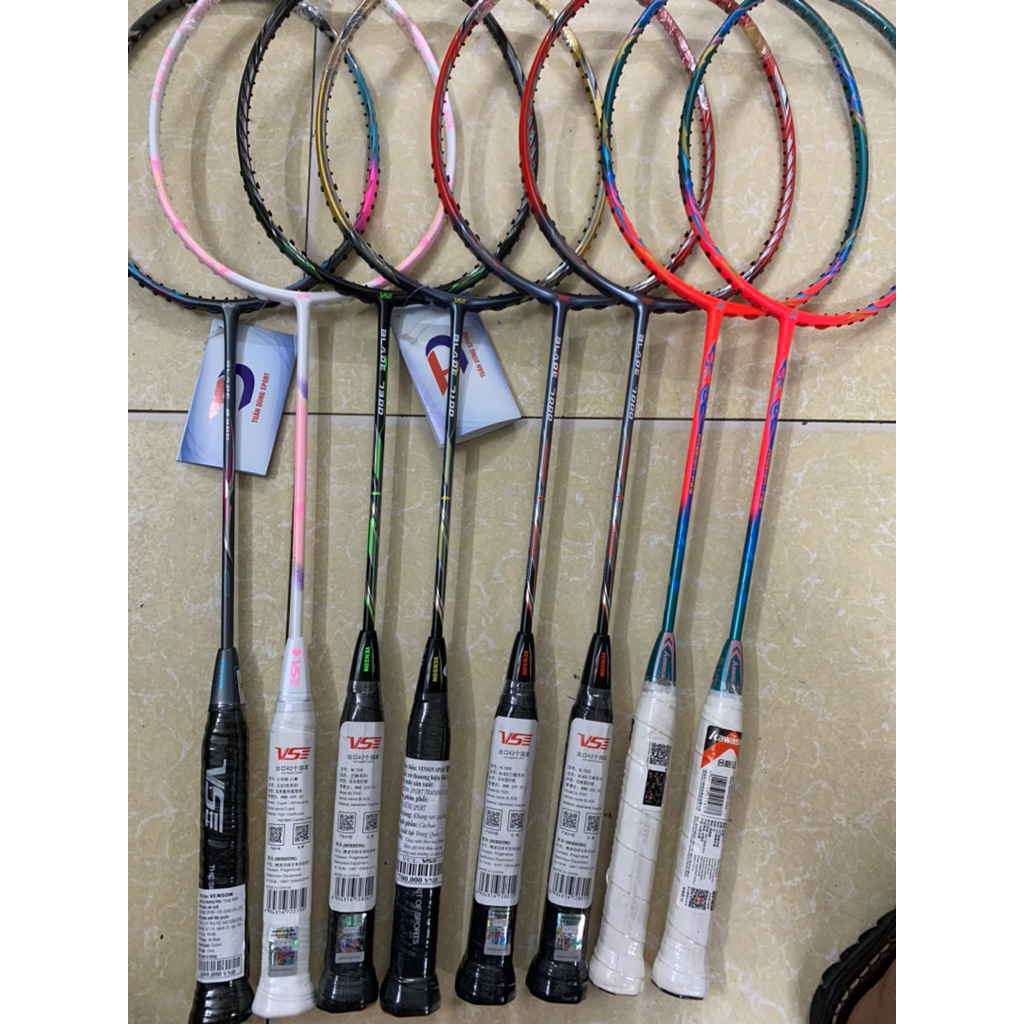 vợt cầu lông vs 8300, 7000, 7100, 7300, vs Cupid, kumpoo Phượng chính hãng