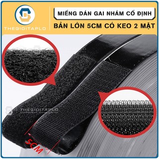 [1 Mét] miếng dán xé bản 5cm có keo sẵn bao gồm 2 mặt nhám và bông dán cố định thảm lót sàn,sàn cốp xe oto