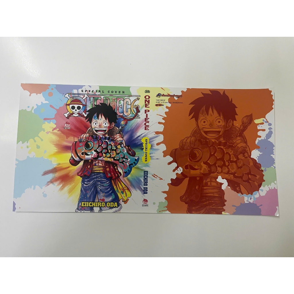 Special Jacket - Bìa One Piece Colorful KHÔNG TEM - NXB Kim Đồng