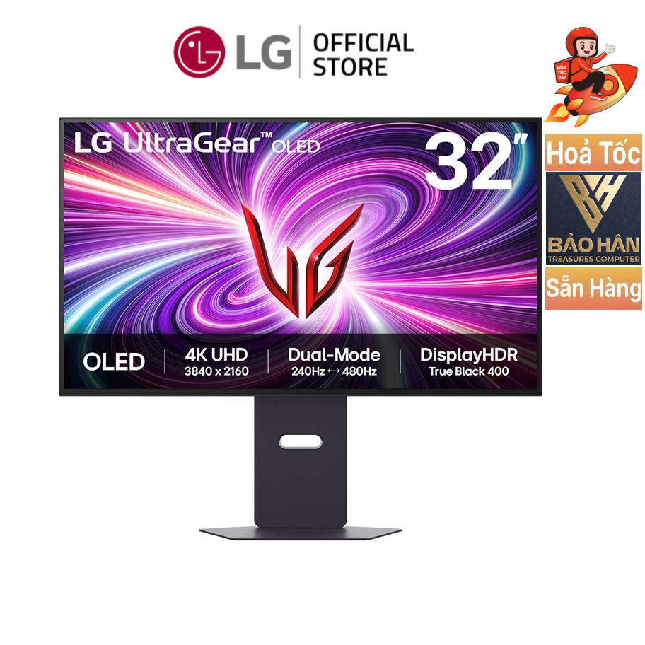 Màn hình LG 32GS95UV-B.ATV/ 32 Inch - 4K- IPS - 144Hz - Hàng Chính Hãng