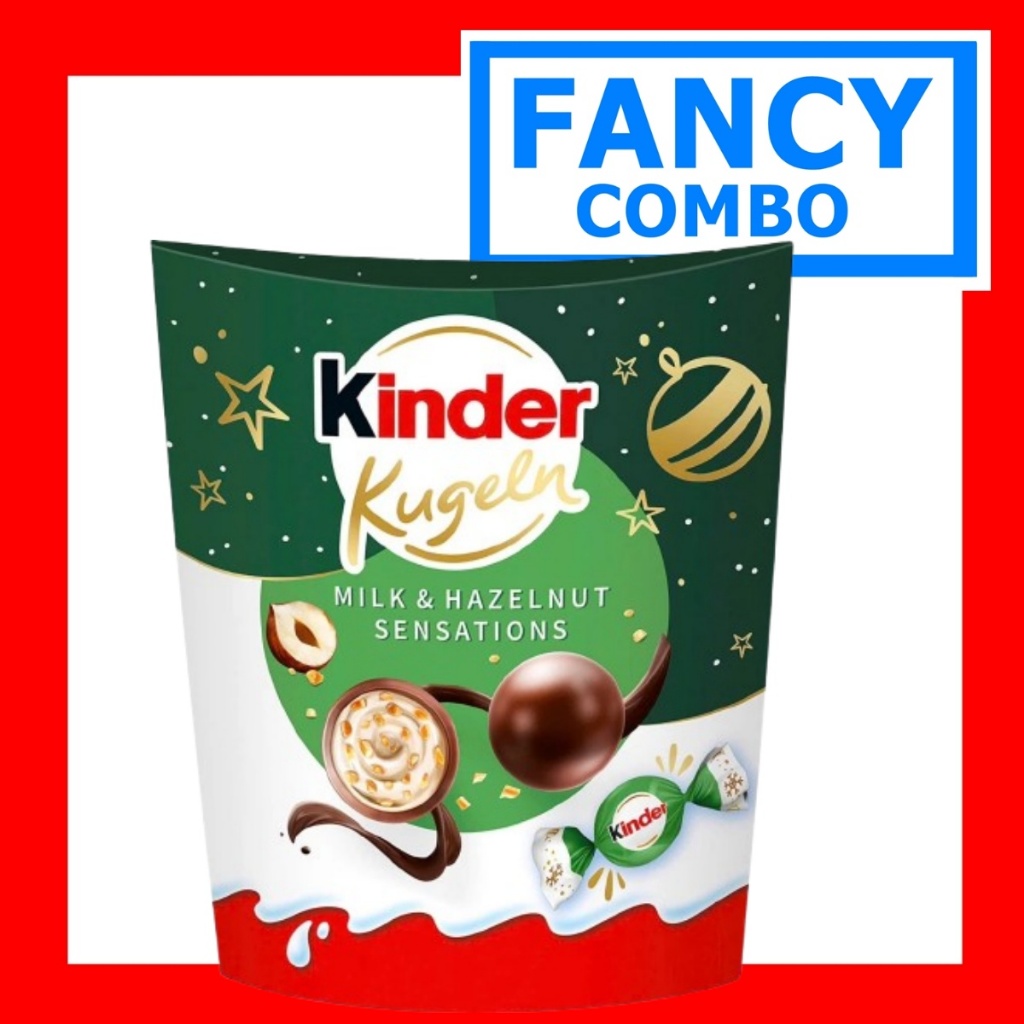 🍫✨ Kẹo socola sữa nhân hạt phỉ Kinder 90g / Knoppers, Bounty, Toffifee,Lotus Biscoff, Ferrero, Bueno