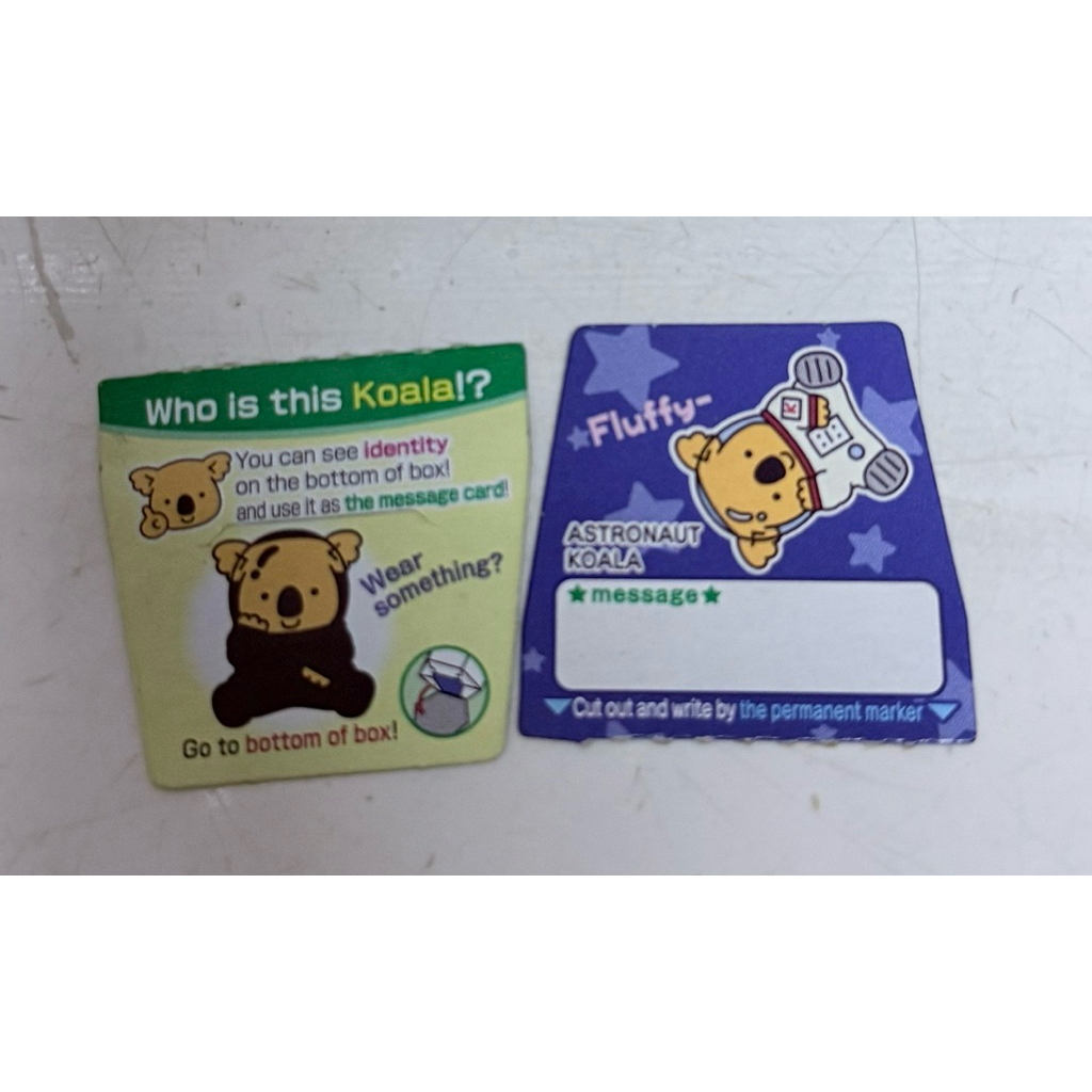 thẻ bánh gấu Koala’s march ( đọc kỹ mô tả )