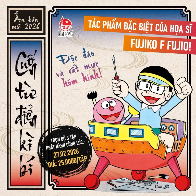 Truyện Tranh - Tác giả Fujiko F. Fujio Nxb kim đồng