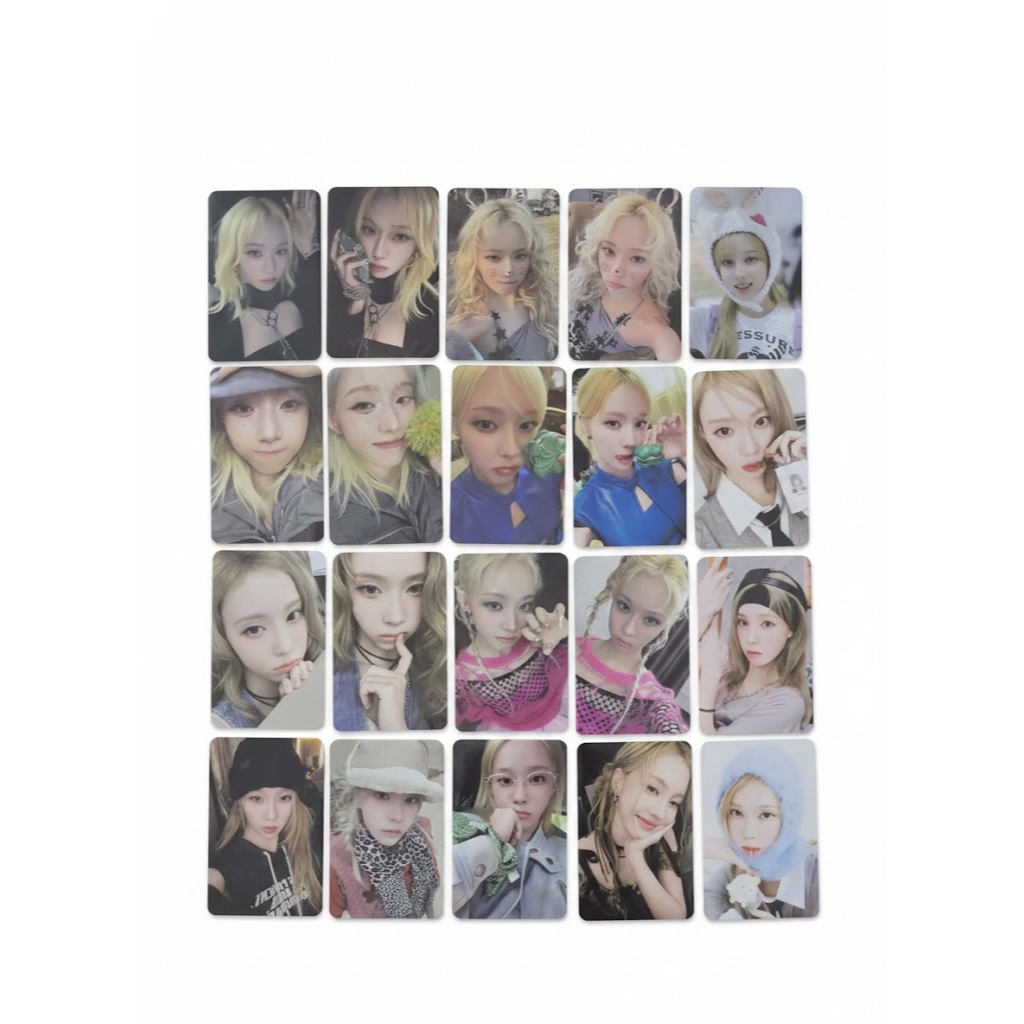 [SẴN] Tổng hợp card aespa WINTER hàng Official