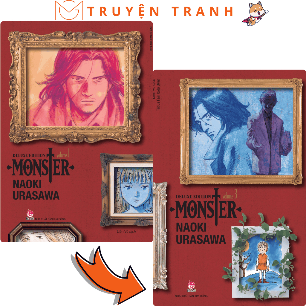 Truyện - Monster The Deluxe Edition Combo - NXB Kim Đồng