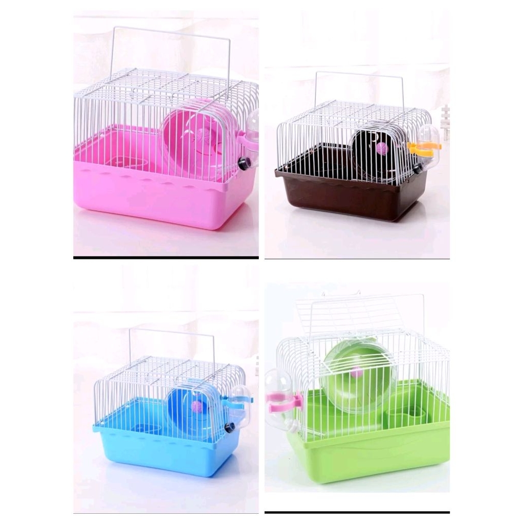 Lồng chuột mini hamter full phụ kiện