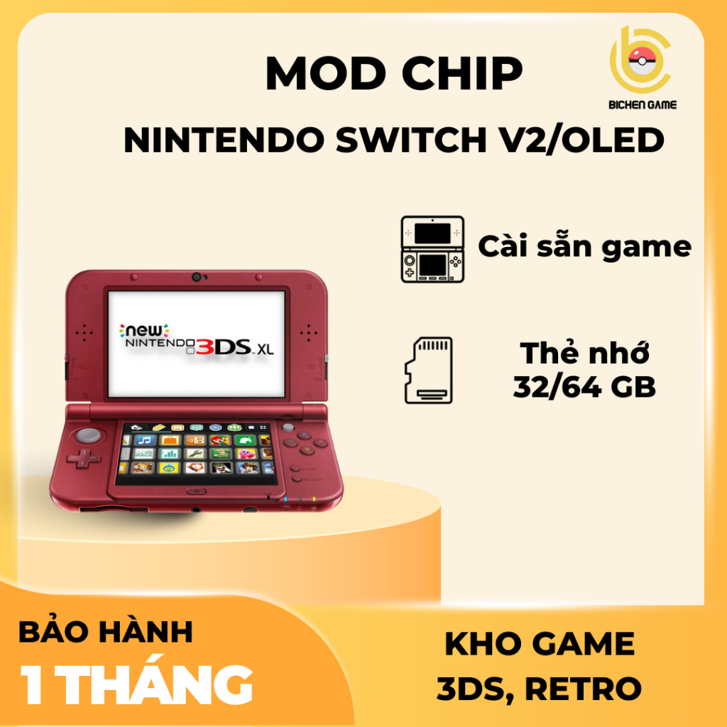 Máy chơi game Nintendo 3DS XL/LL và N3DS XL/LL