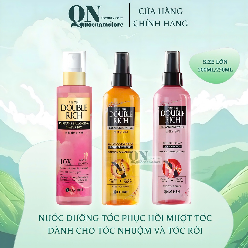 Nước dưỡng tóc Double Rich 250ml