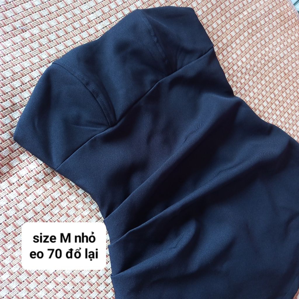 pass váy đen cúp ngực COSY new 99%